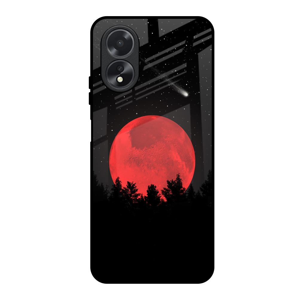 Moonlight Aesthetic Oppo A18 Glass Back Cover Online