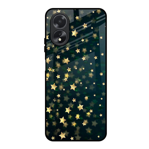Dazzling Stars Oppo A18 Glass Back Cover Online