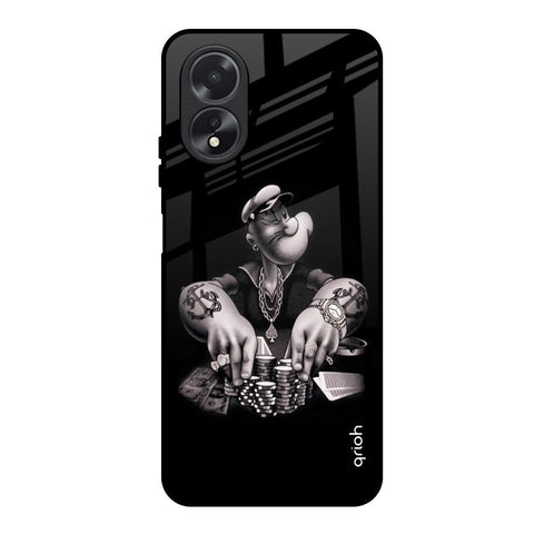Gambling Problem Oppo A18 Glass Back Cover Online