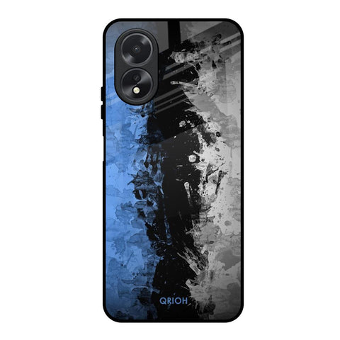 Dark Grunge Oppo A18 Glass Back Cover Online