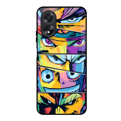 Anime Legends Oppo A18 Glass Back Cover Online