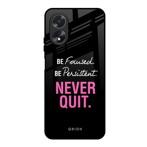 Be Focused Oppo A18 Glass Back Cover Online