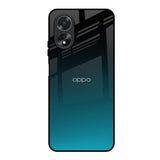 Ultramarine Oppo A18 Glass Back Cover Online