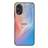 Mystic Aurora Oppo A18 Glass Back Cover Online