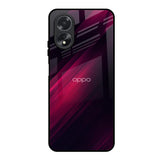 Razor Black Oppo A18 Glass Back Cover Online