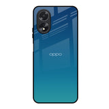 Celestial Blue Oppo A18 Glass Back Cover Online
