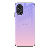 Lavender Gradient Oppo A18 Glass Back Cover Online