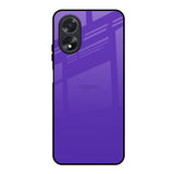 Amethyst Purple Oppo A18 Glass Back Cover Online