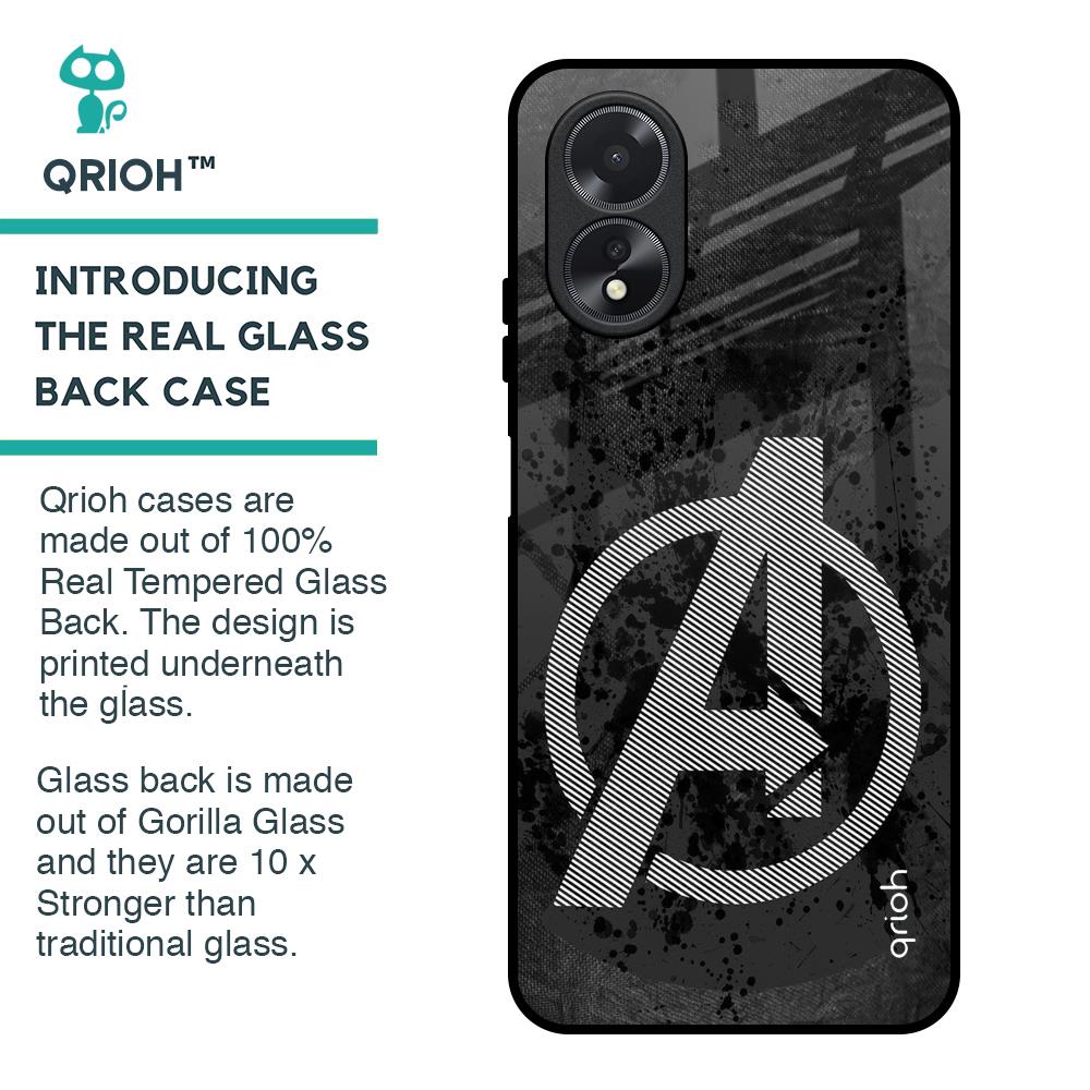 Sign Of Hope Glass Case for Oppo A18