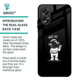 Peace Out Astro Glass Case for Oppo A18