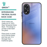 Blue Aura Glass Case for Oppo A18