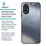 Space Grey Gradient Glass Case for Oppo A18