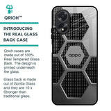 Hexagon Style Glass Case For Oppo A18