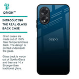 Sailor Blue Glass Case For Oppo A18
