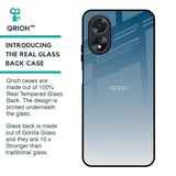 Deep Sea Space Glass Case for Oppo A18