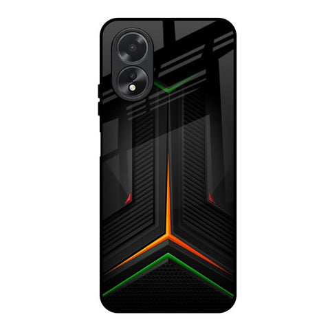 Modern Ultra Chevron Oppo A38 Glass Back Cover Online