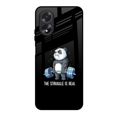 Real Struggle Oppo A38 Glass Back Cover Online