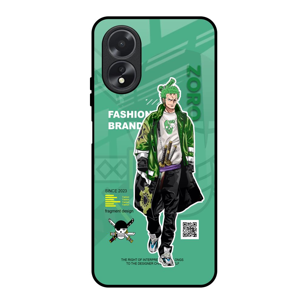 Zoro Bape Oppo A38 Glass Back Cover Online
