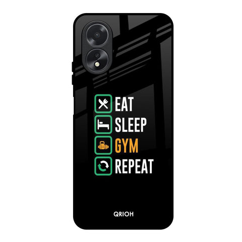 Daily Routine Oppo A38 Glass Back Cover Online