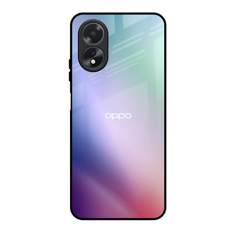 Abstract Holographic Oppo A38 Glass Back Cover Online