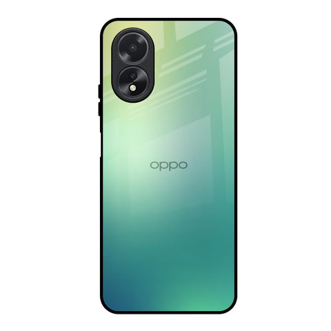 Dusty Green Oppo A38 Glass Back Cover Online