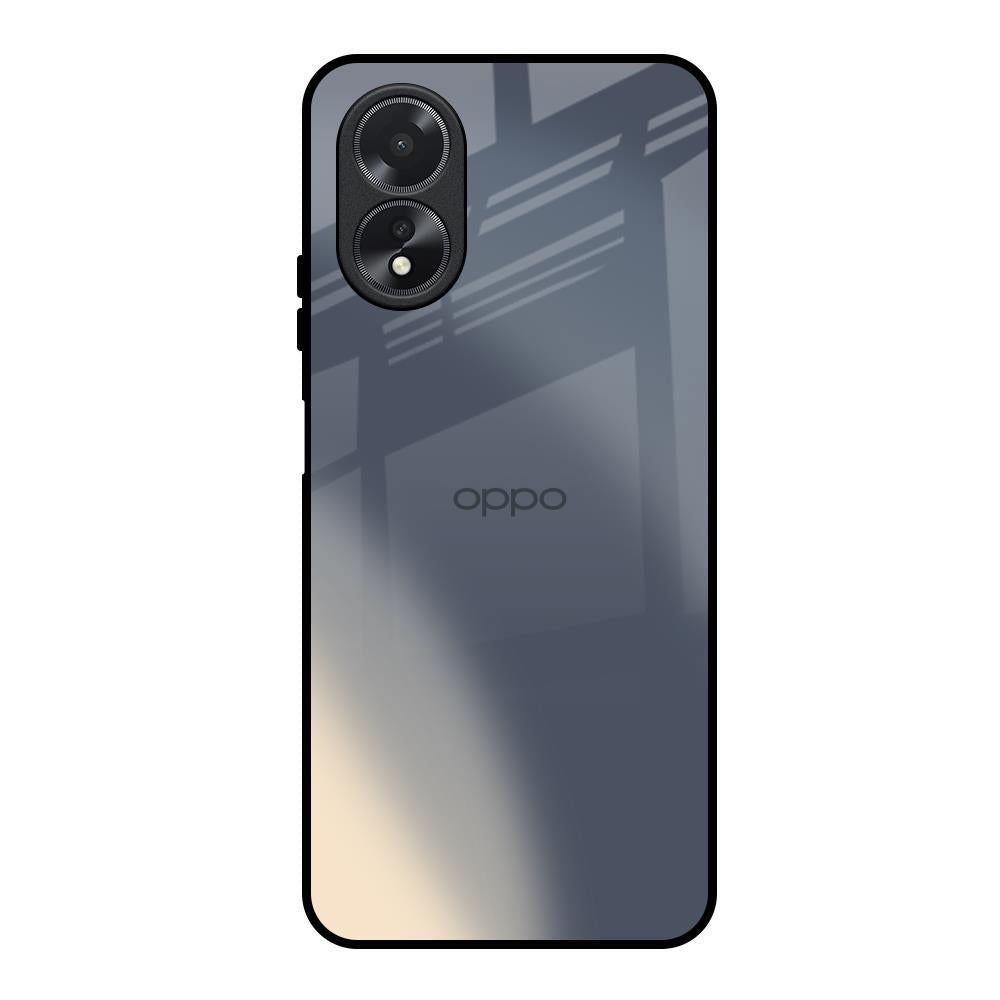 Metallic Gradient Oppo A38 Glass Back Cover Online