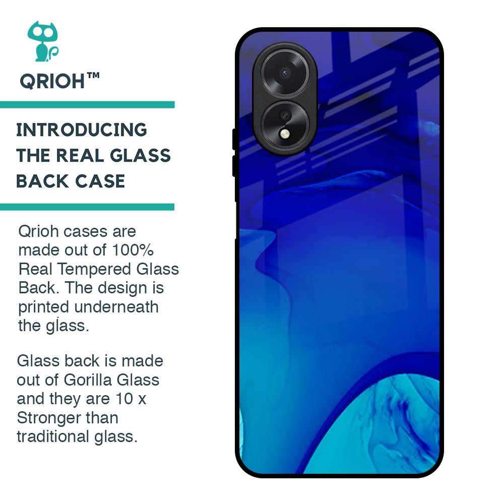 Raging Tides Glass Case for Oppo A38
