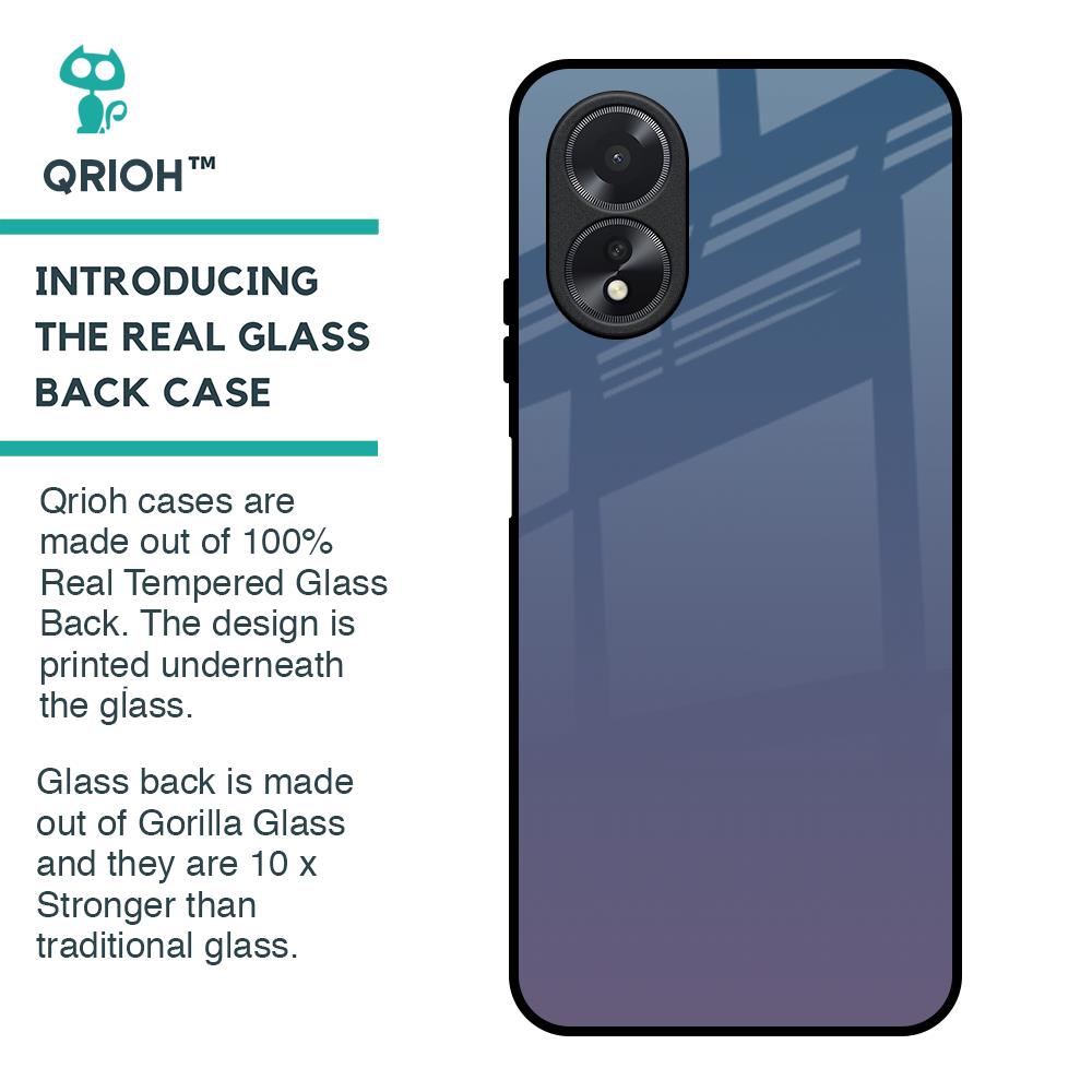 Pastel Gradient Glass Case for Oppo A38