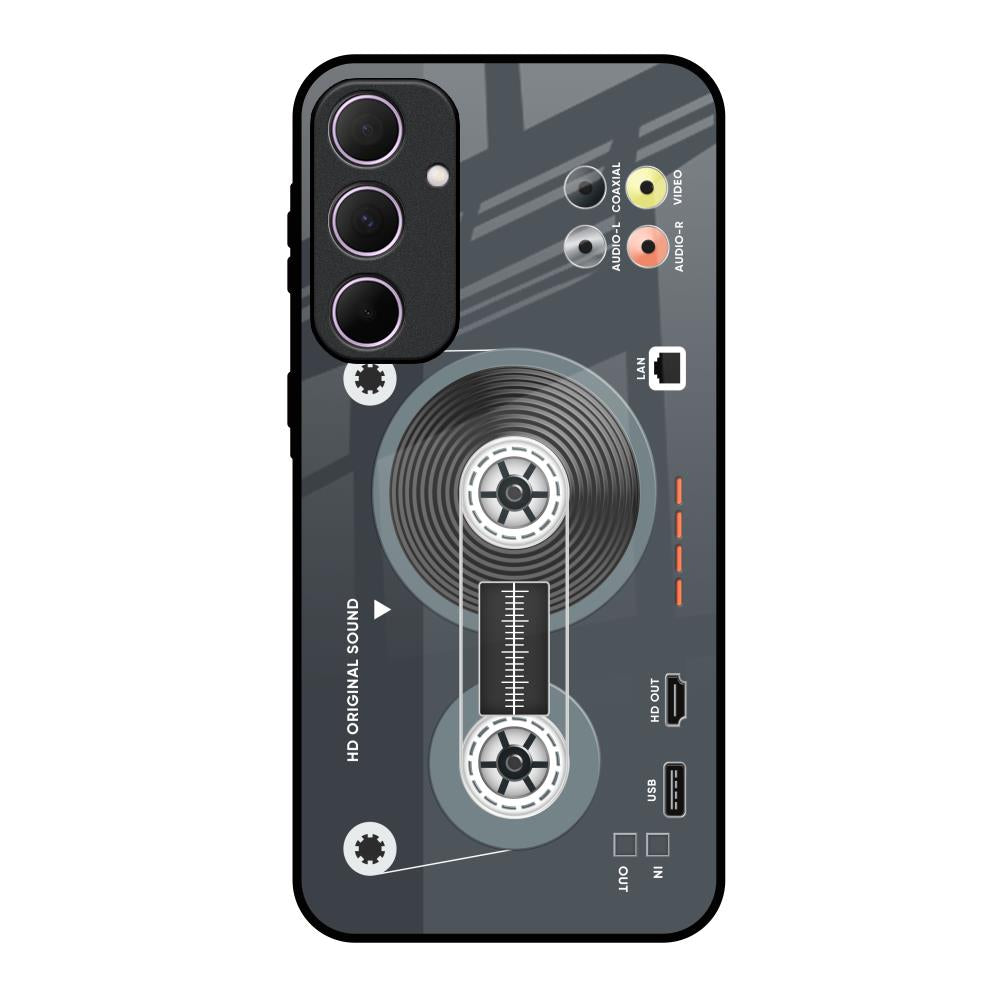 Retro Recorder Samsung Galaxy A35 5G Glass Back Cover Online