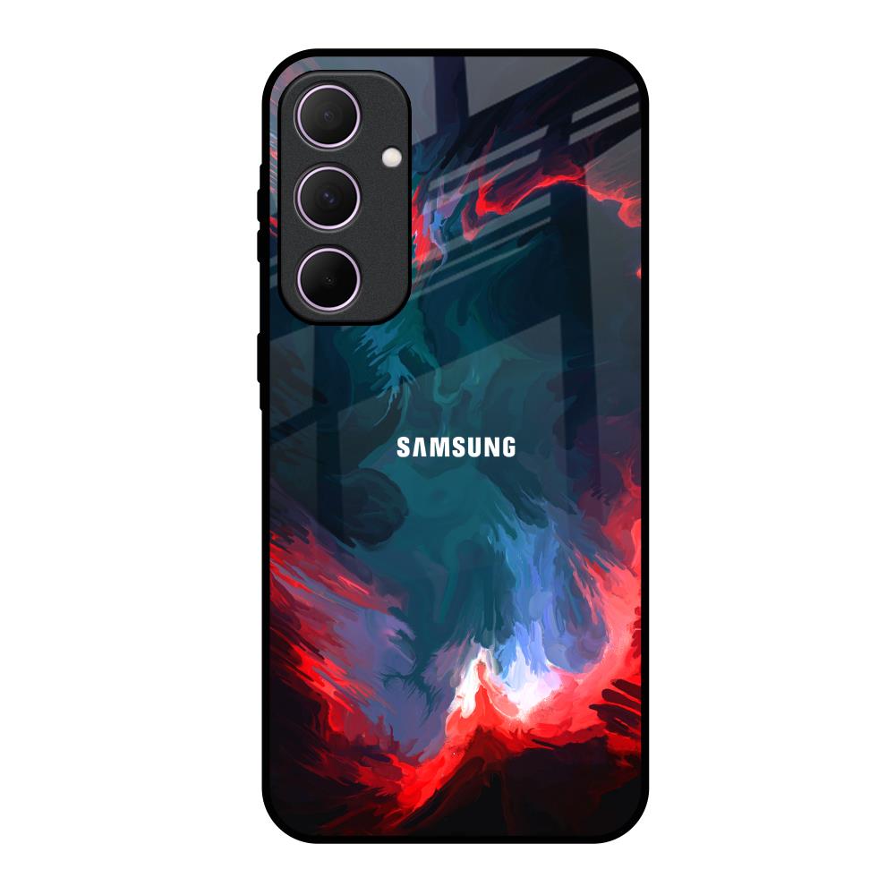Brush Art Samsung Galaxy A35 5G Glass Back Cover Online