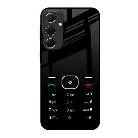 Classic Keypad Pattern Samsung Galaxy A55 5G Glass Back Cover Online