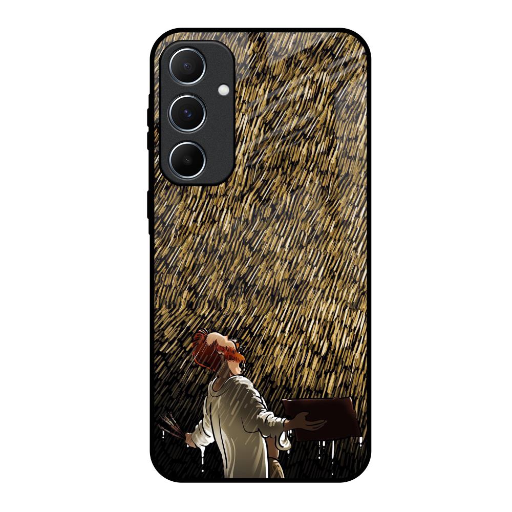 Rain Festival Samsung Galaxy A55 5G Glass Back Cover Online