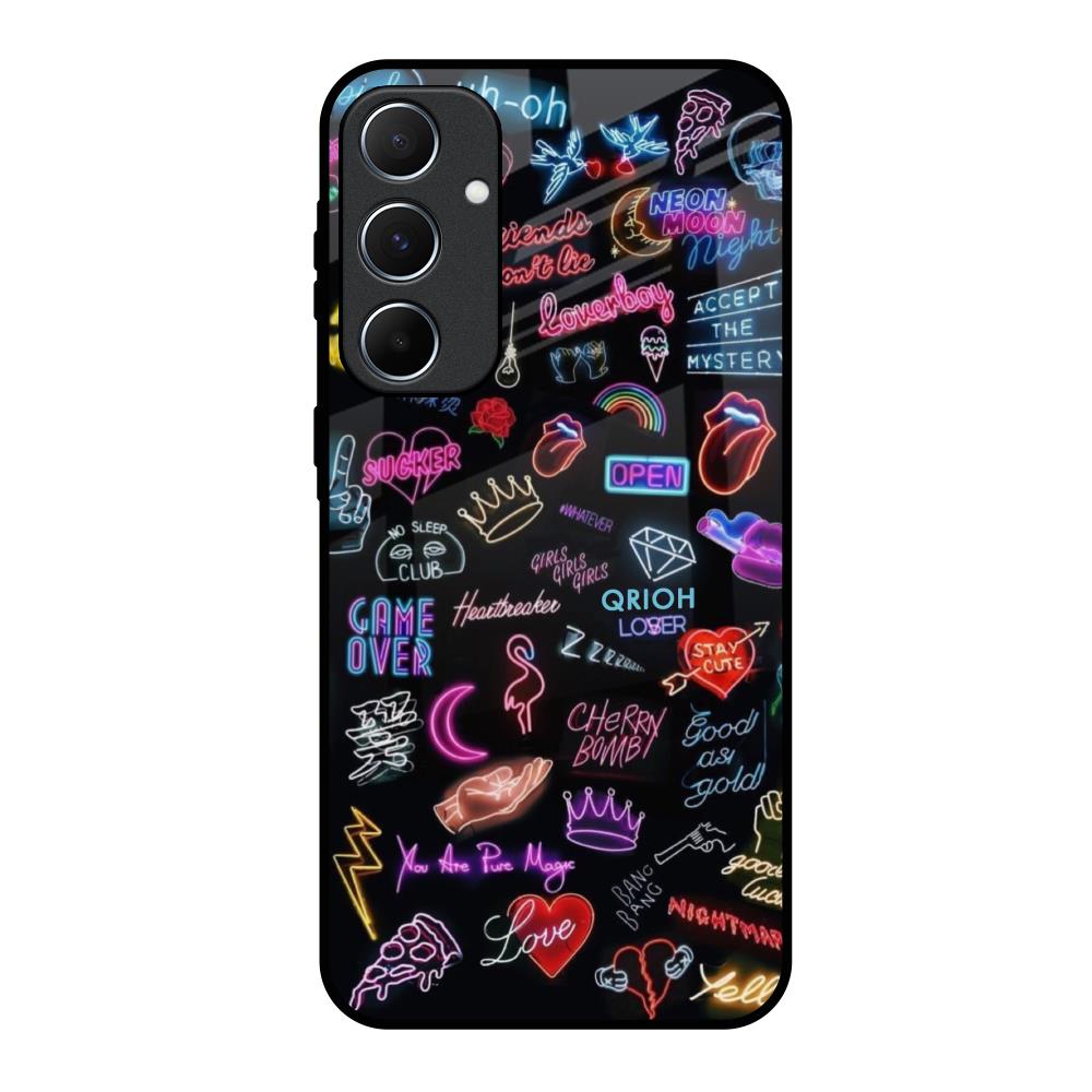 Accept The Mystery Samsung Galaxy A55 5G Glass Back Cover Online