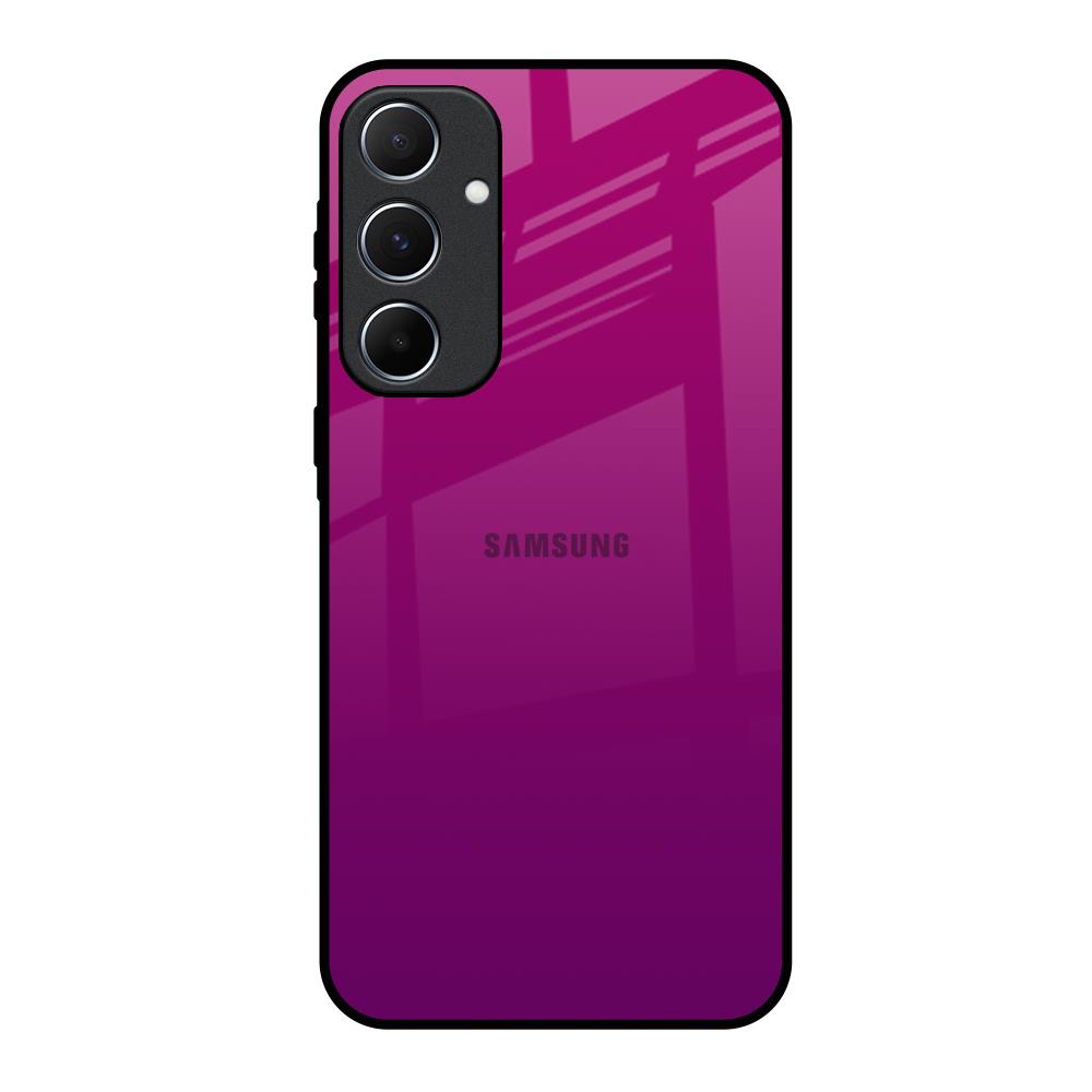 Magenta Gradient Samsung Galaxy A55 5G Glass Back Cover Online