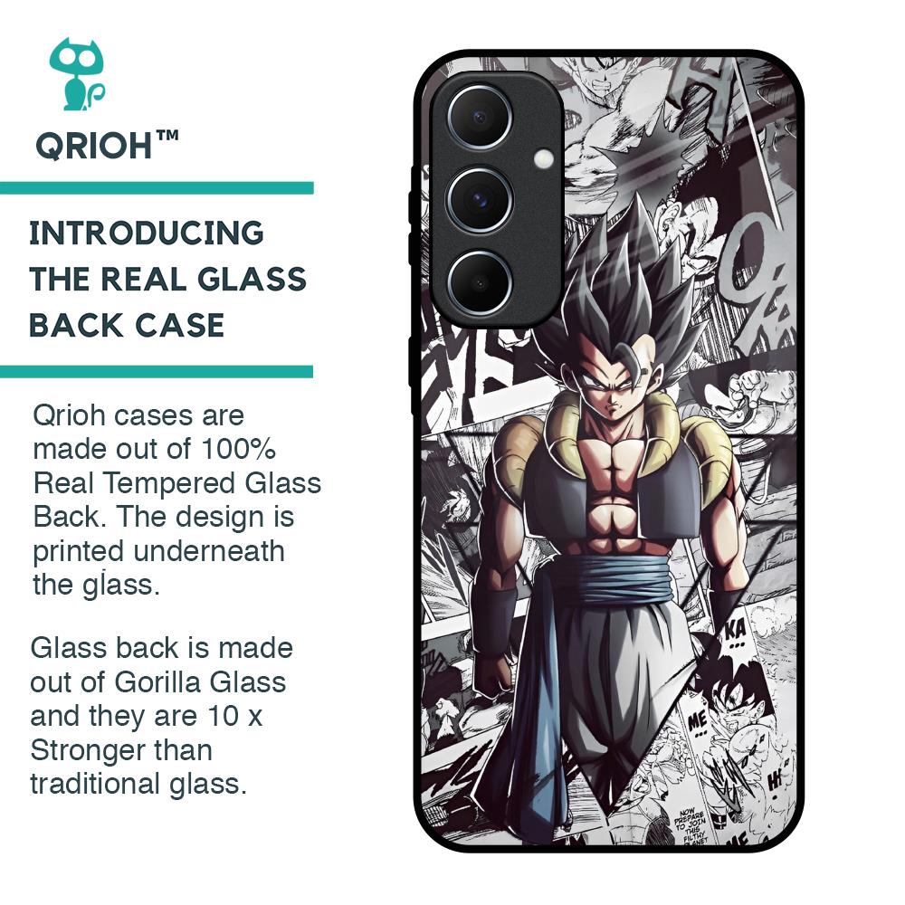 Dragon Anime Art Glass Case for Samsung Galaxy A55 5G