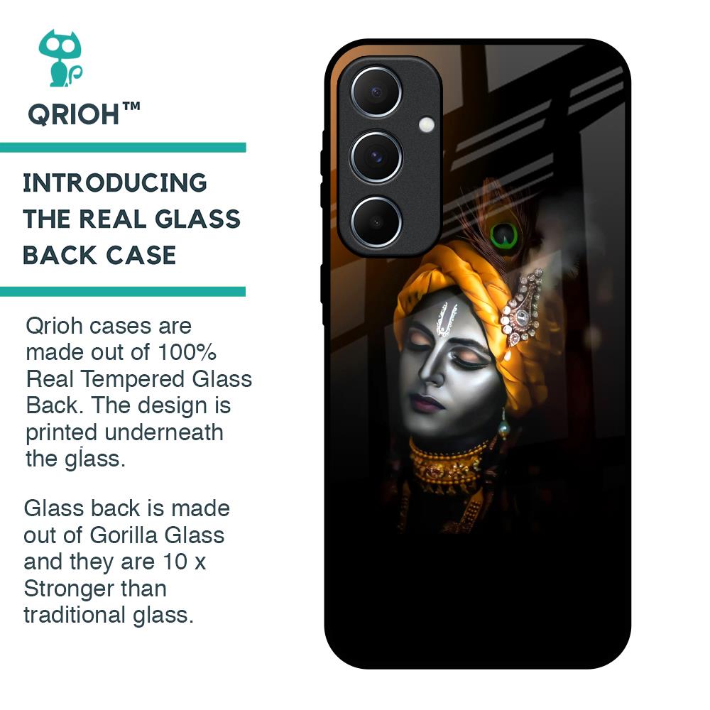 Ombre Krishna Glass Case for Samsung Galaxy A55 5G