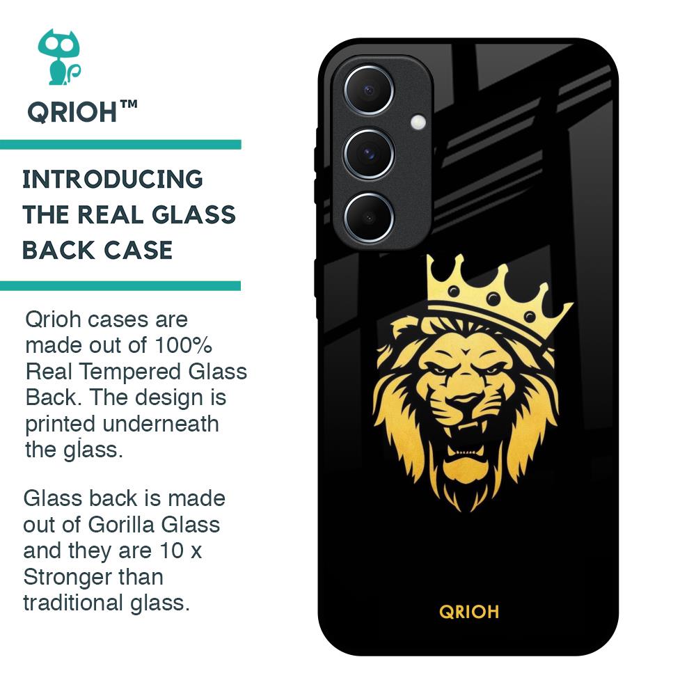 Lion The King Glass Case for Samsung Galaxy A55 5G
