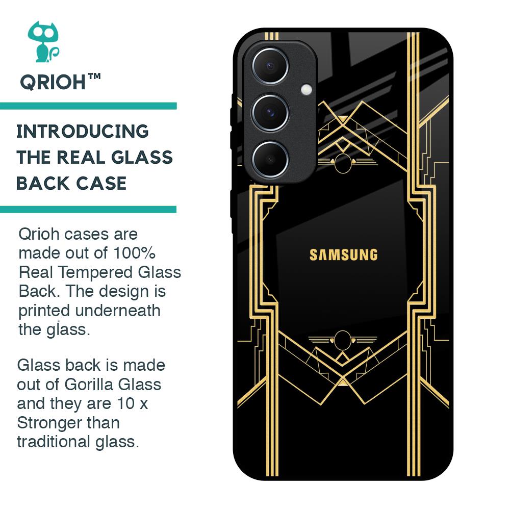 Sacred Logo Glass Case for Samsung Galaxy A55 5G