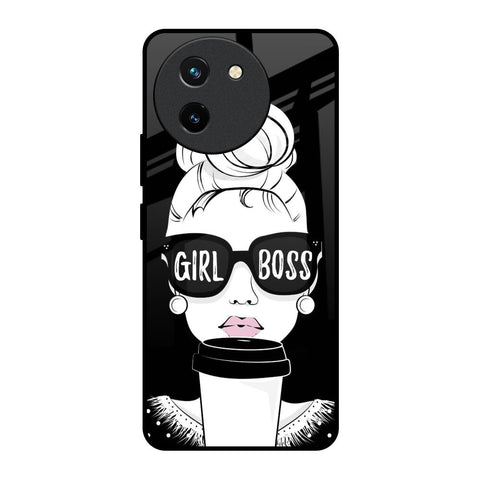 Girl Boss Vivo T3X 5G Glass Back Cover Online