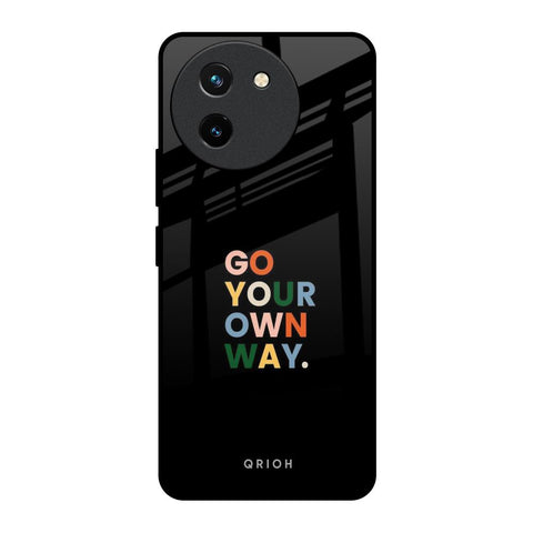 Go Your Own Way Vivo T3X 5G Glass Back Cover Online