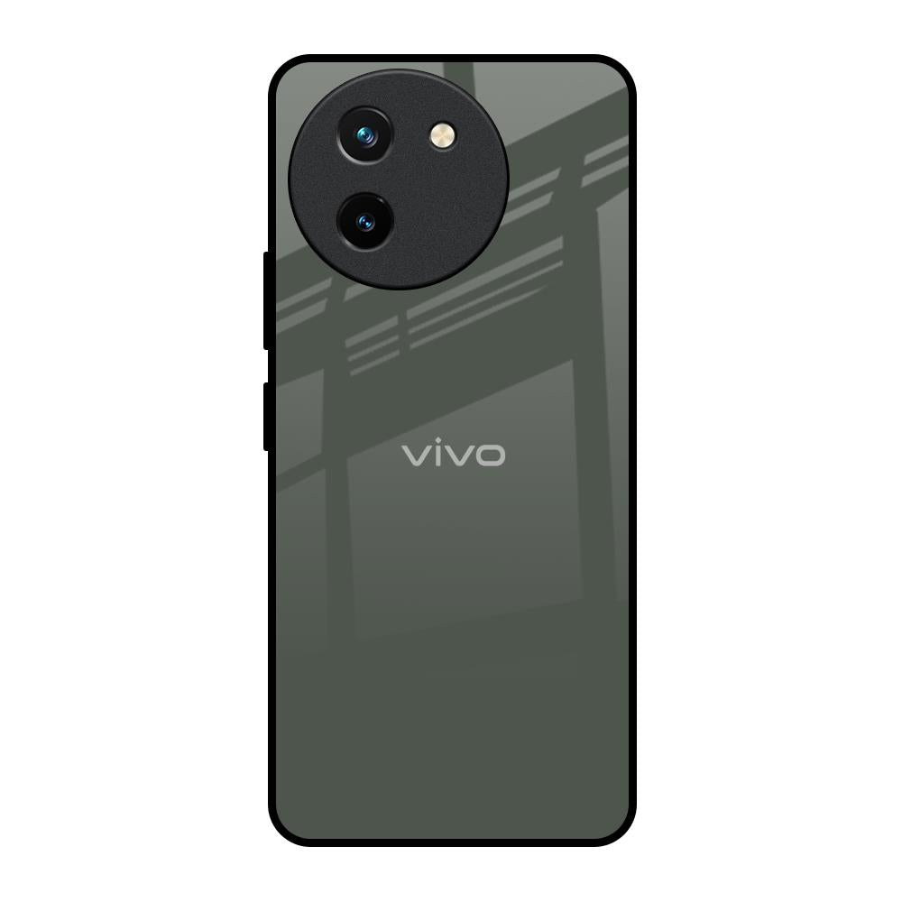 Charcoal Vivo T3X 5G Glass Back Cover Online