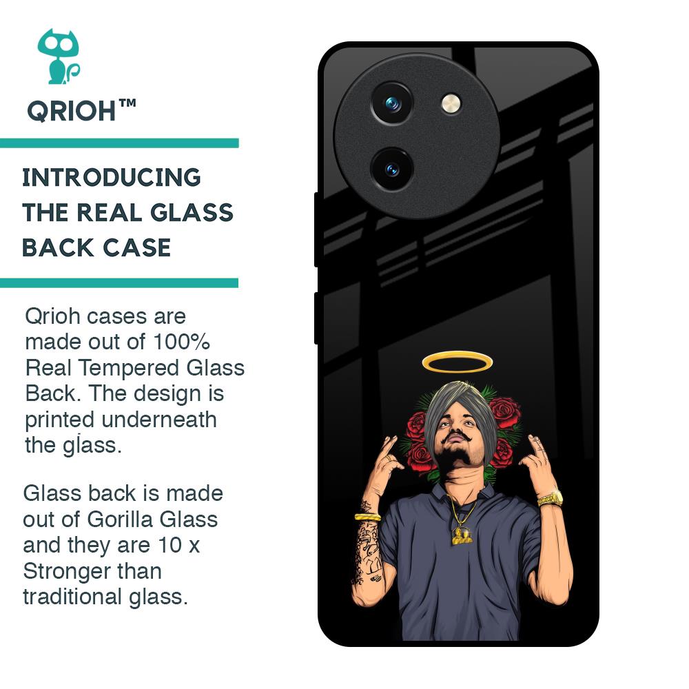 Punjabi Singer Poster Glass Case for Vivo T3X 5G