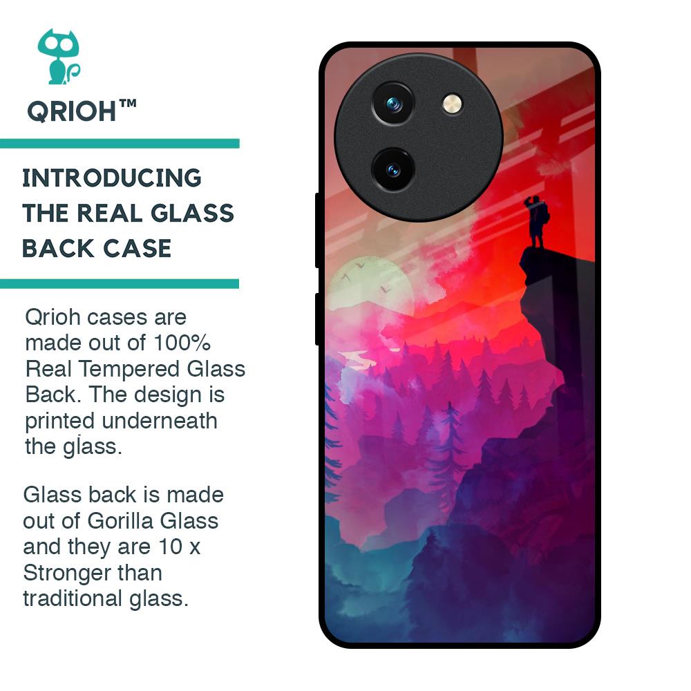 Dream So High Glass Case For Vivo T3X 5G