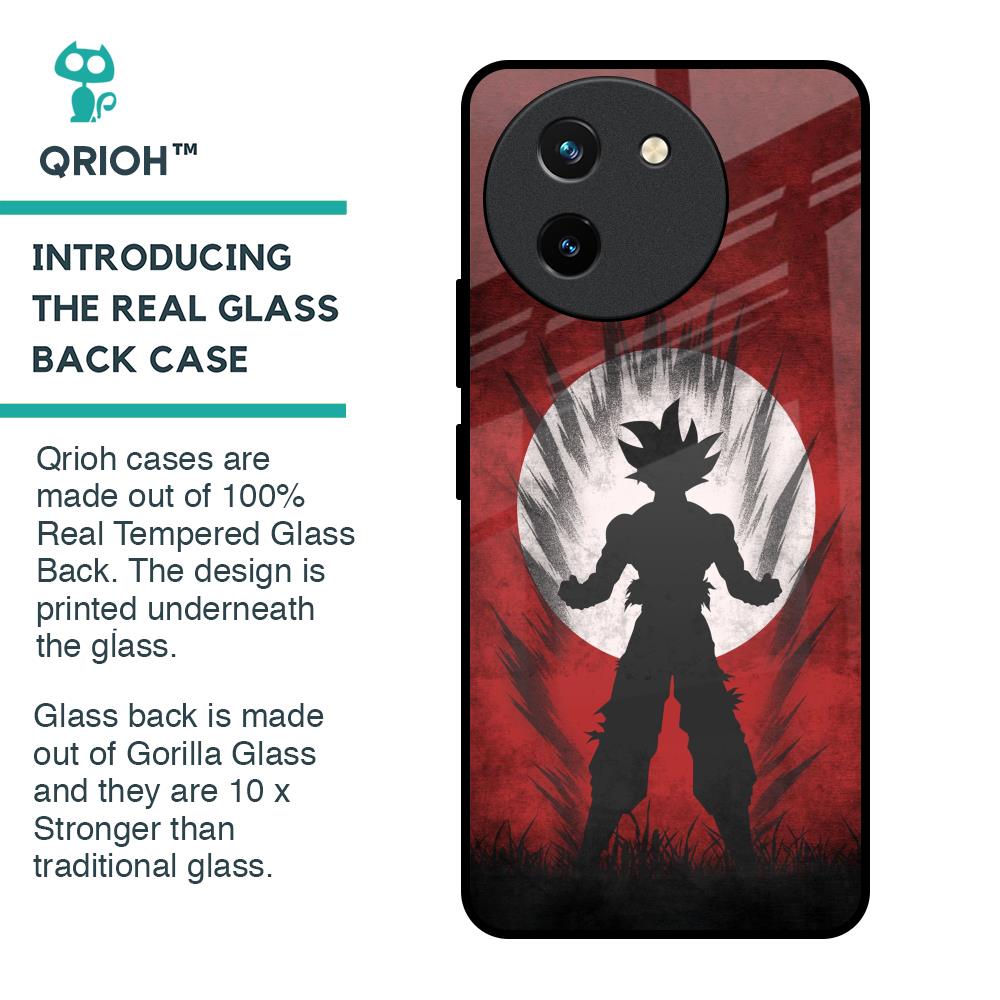 Japanese Animated Glass Case for Vivo T3X 5G