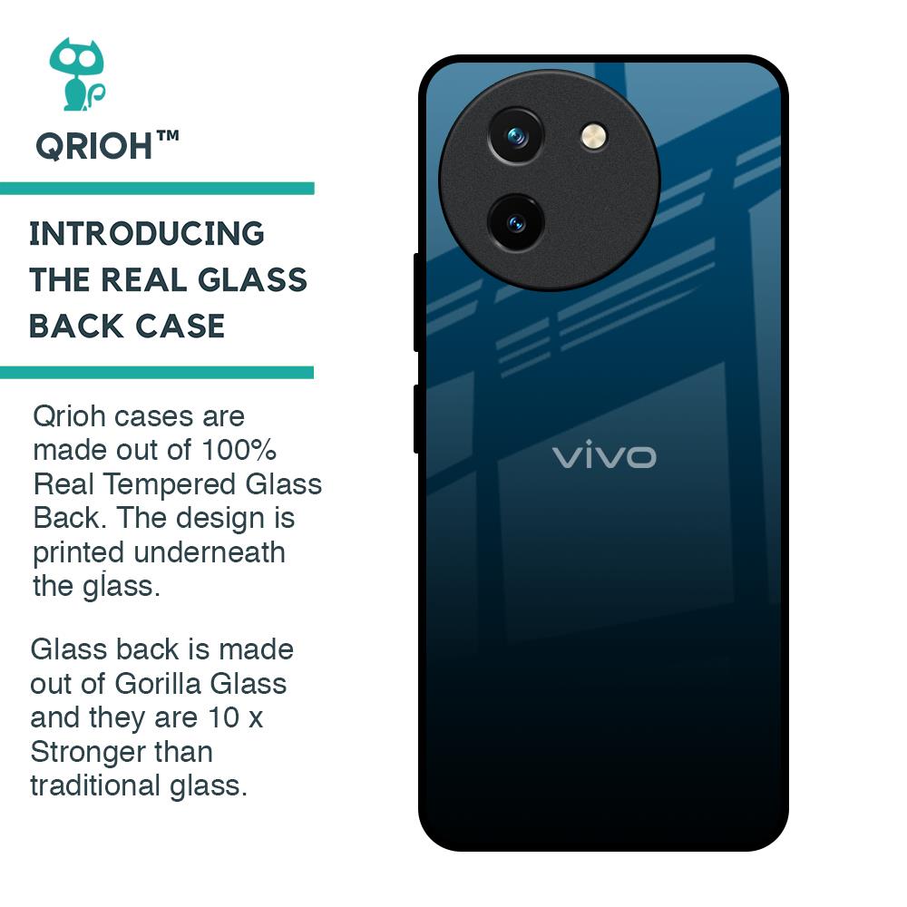 Sailor Blue Glass Case For Vivo T3X 5G