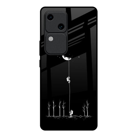 Catch the Moon Vivo V30 5G Glass Back Cover Online