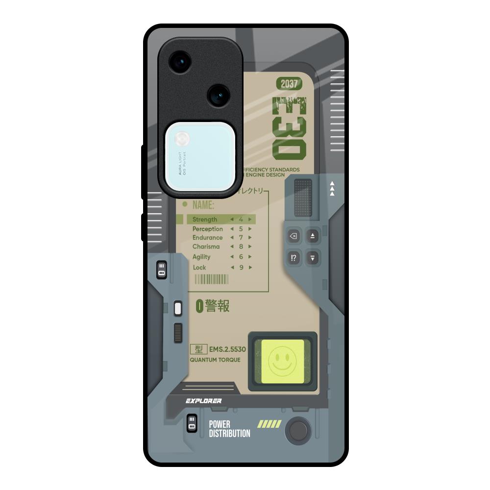 Art Station Vivo V30 5G Glass Back Cover Online