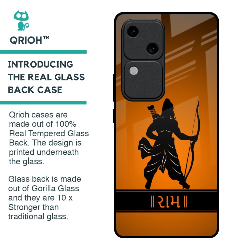 Halo Rama Glass Case for Vivo V30 5G