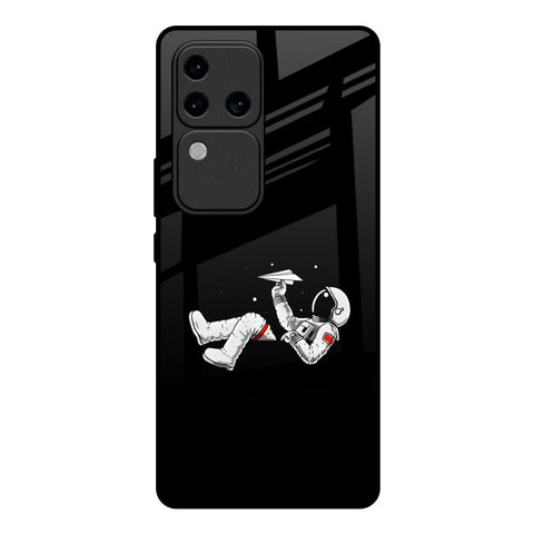 Space Traveller Vivo V30 Pro 5G Glass Back Cover Online