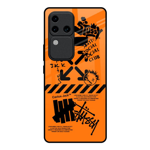 Anti Social Club Vivo V30 Pro 5G Glass Back Cover Online